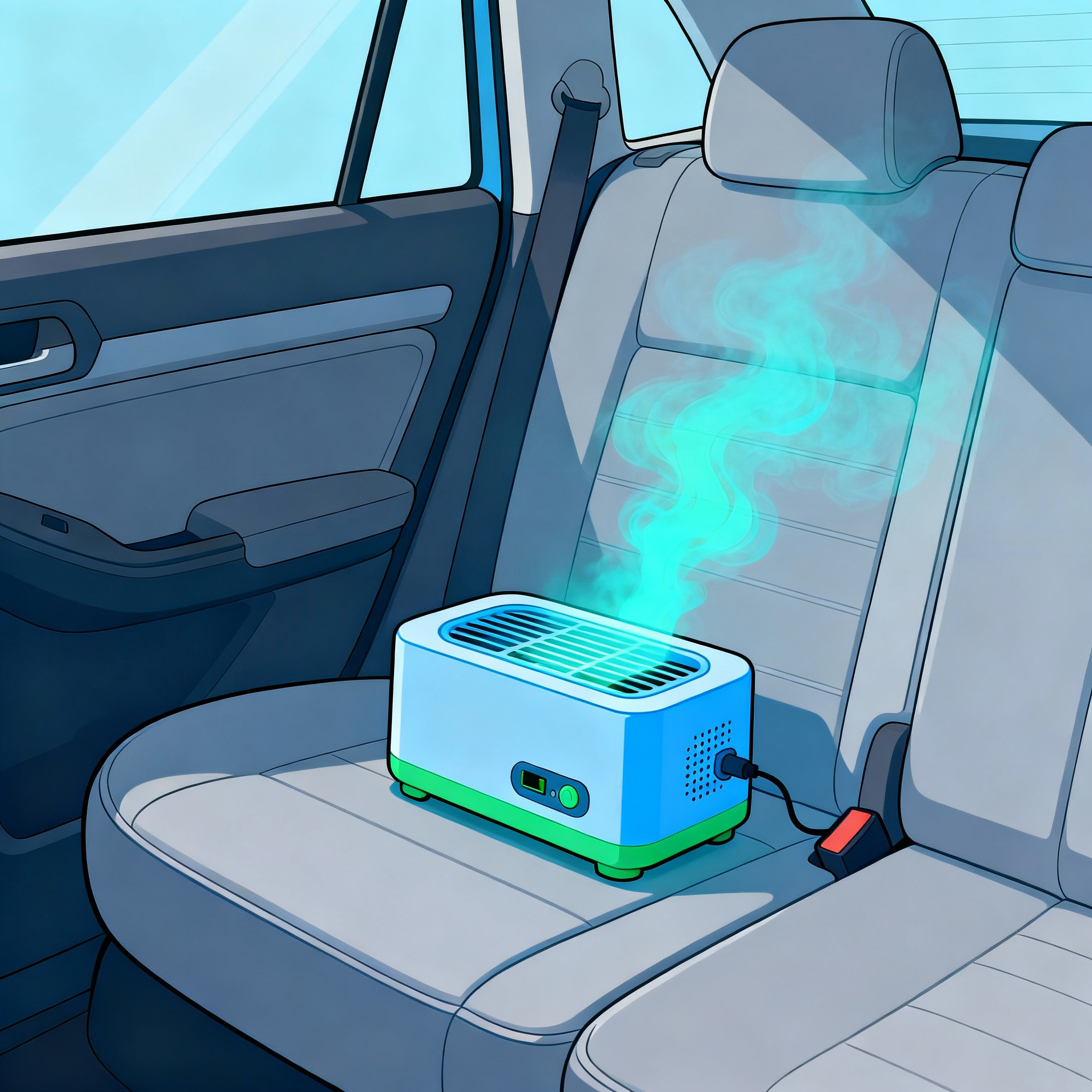 Ozone Sanitizing Vehicles